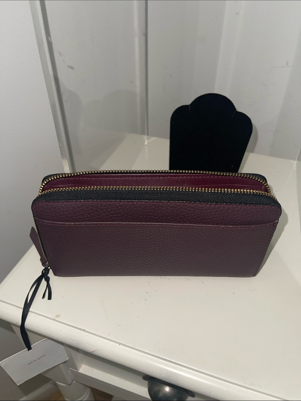 Kate Spade Jeweled Plum Floral Wallet - Picture 7 of 9